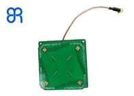 Broadradio Antena RFID de alto ganho Polarização circular 3dBi Antena leitora RFID de longo alcance UHF Tamanho pequeno