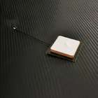 2dBic RFID Cerâmica Antena UHF Branca Com Conector SMA Para Ambiente Severo
