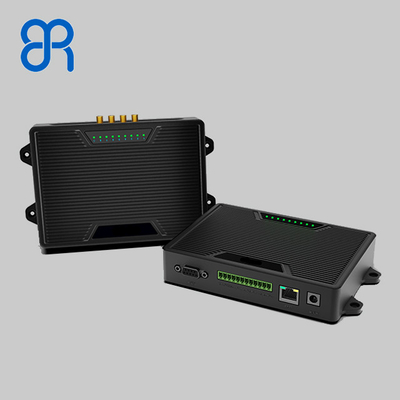 4 portas UHF RFID Fixed Reader With Impinj E710 Plataforma de suporte ao protocolo ISO18000-6C