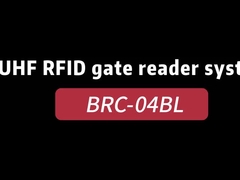 Sistema portal do controle de acesso da porta do leitor da frequência ultraelevada RFID do quadro de BRC-04BL/RFID